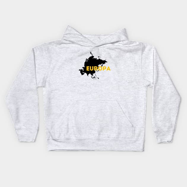 europa Kids Hoodie by Qurax